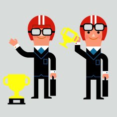 InfoGraphic Racing Man N2