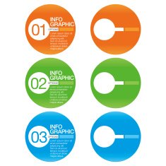 Abstract infographics N242