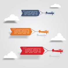 Infographic design template with elements and icons Vector N38