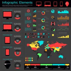 IT Industry Infographic Elements N58