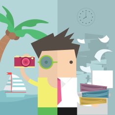 Businessman vacation N2