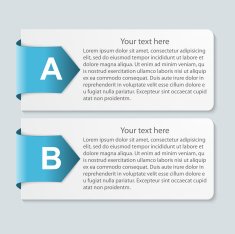 Abstract paper infographic Vector illustration N6