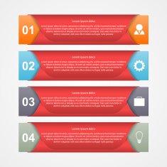 Abstract paper infographic N82