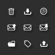 Vector design flat icons N12