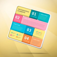 abstract banner infographics N69