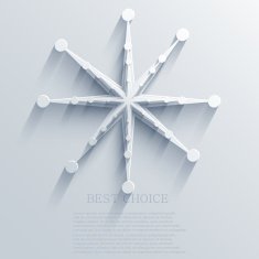 Vector star background design Eps10 N8