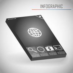 infographics template vector N4