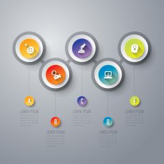 Infographic design vector N167