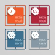 Modern business options banner N3