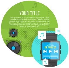 Smart Watch for music N5