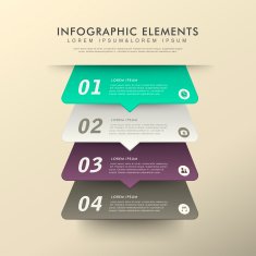 abstract banner infographics N73