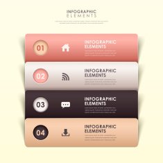 abstract banner infographics N74