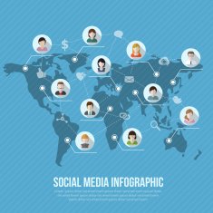 People communications flat illustration N6