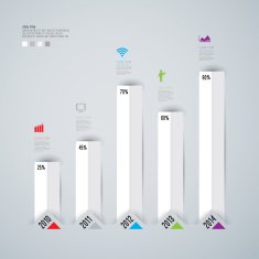 Infographics vector design template N471