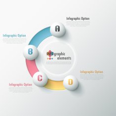 Modern Infographic Options Banner N84