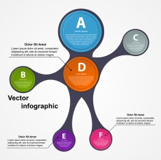 Abstract paper infographic N85