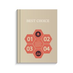 Vector infographic book design N2
