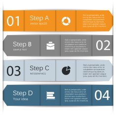 Modern vector template for your business project N366