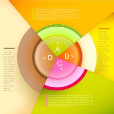 Vector abstract infographics N27