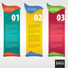 Vertical banner vector with number N7