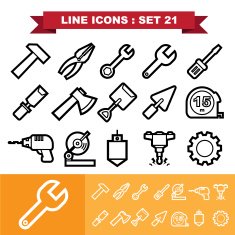 Line icons set 21 N2