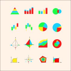 Icons for graphs and charts