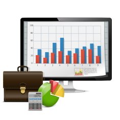 Vector Computer Business Concept