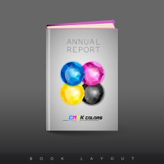 Modern abstract brochure as book Football theme N6