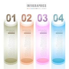3d cylinder infographics