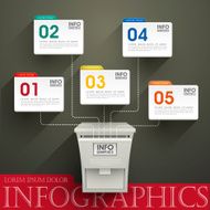 abstract option infographics N30