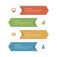 Business step options banner Vector illustration N37