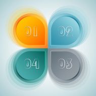 Four options infographic N3