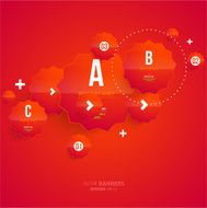 Abstract infografics design N70