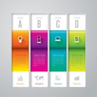 Infographics vector design template N485