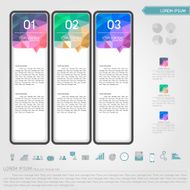 label infographic and business icon N2