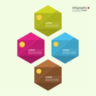 Comparative chart with templates for presentation N66