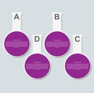 Business Infographics scientific style Vector illustration N5