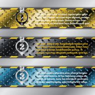 Industrial infographic design set