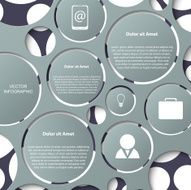 Infographics design template Vector illustration N3