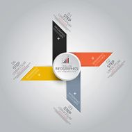 Minimal infographics design N60