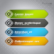 Abstract modern options template N12