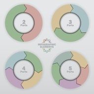 Wheels of colorful Arrows