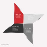 Abstract paper infographic N90