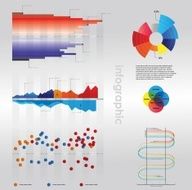 Infographic vector graphs and elements N15