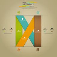 Minimal infographics design Vector N31