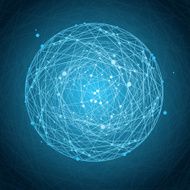 Abstract Background with Sphere N3