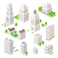 Isometric city elements N2