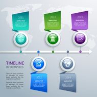 Timeline Infographics Template N4