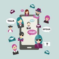 People chat global communication N4
