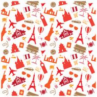 travel background pattern N2
